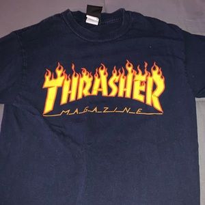 Thrasher Navy Blue (small) T-shirt